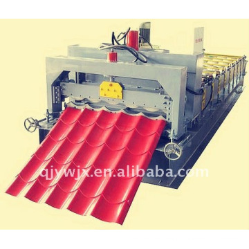 QJ automatic color steel glazed tile roll forming machine